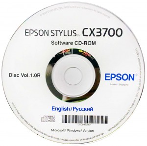 Диск Epson CX3700