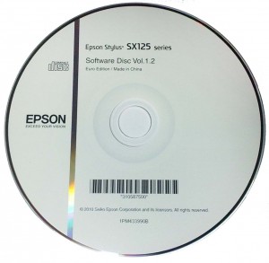 Установочный диск Epson Stylus sx125