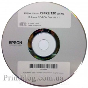 Загрузочный диск Epson T30