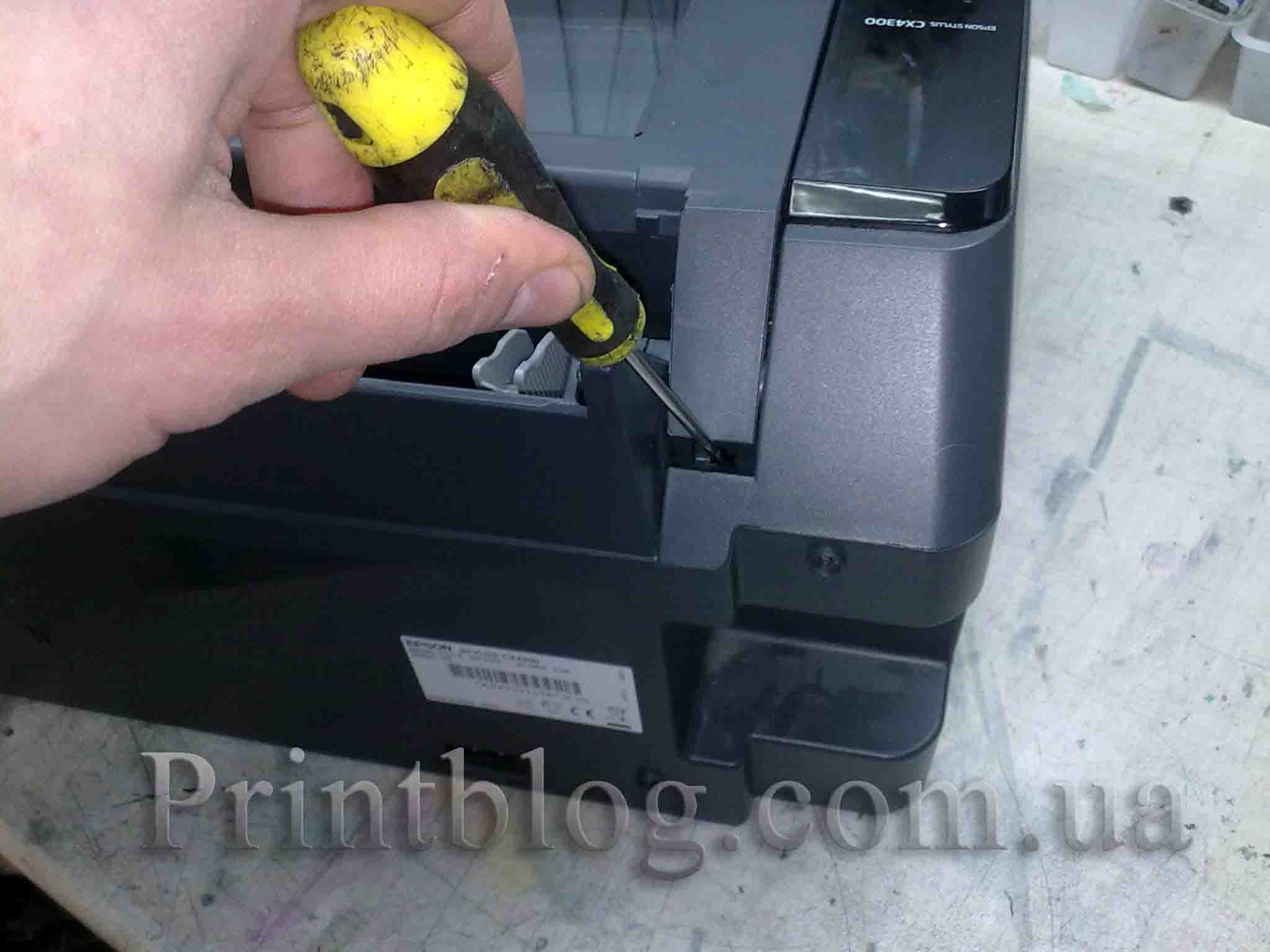 Программа сброса счётчика чернил для Epson Stylus Printers