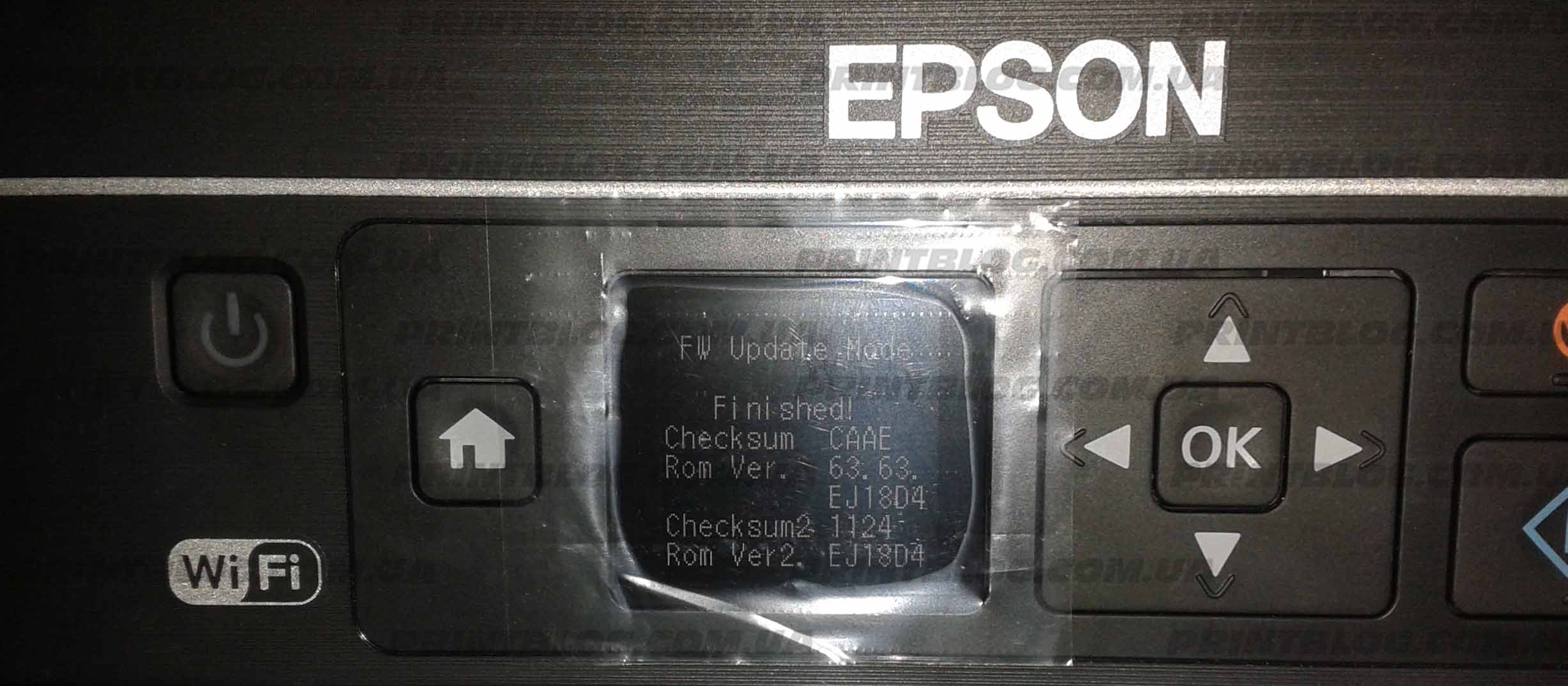 Прошивка принтера Epson